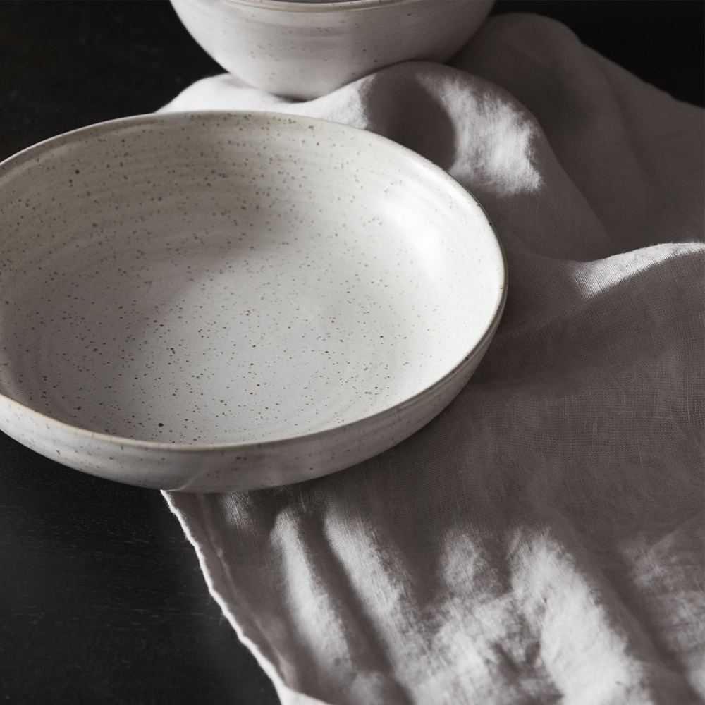 Pion Skål 19 cm Grå/Vit