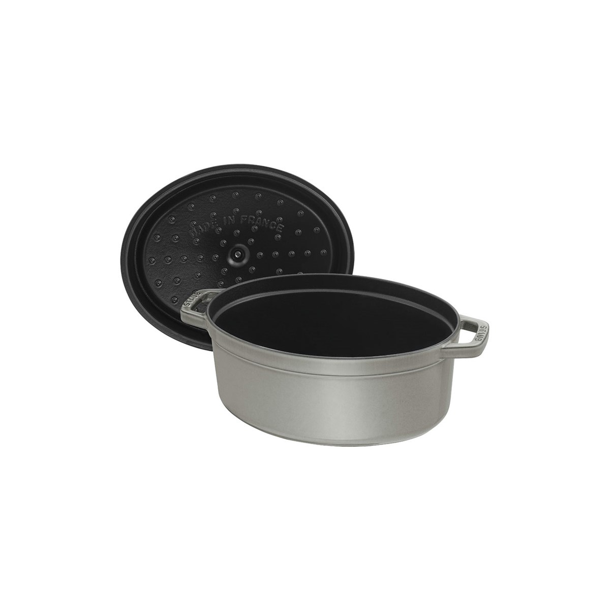 La cocotte Oval Gryta 5,5L Grå