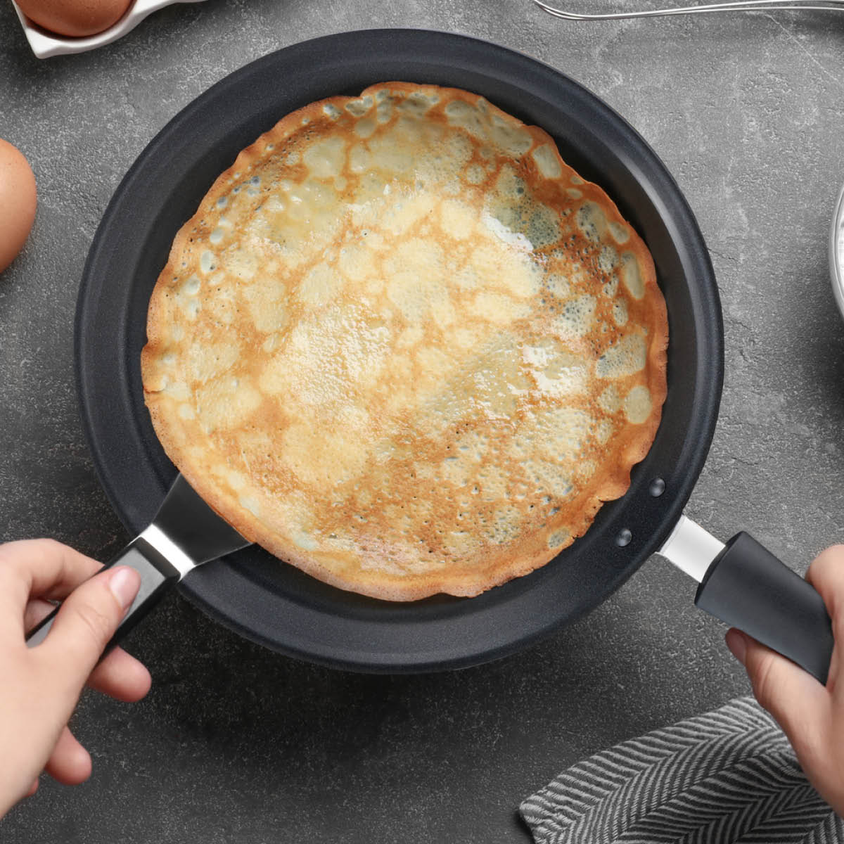 Unlimited Pannkakspanna 25 cm Svart