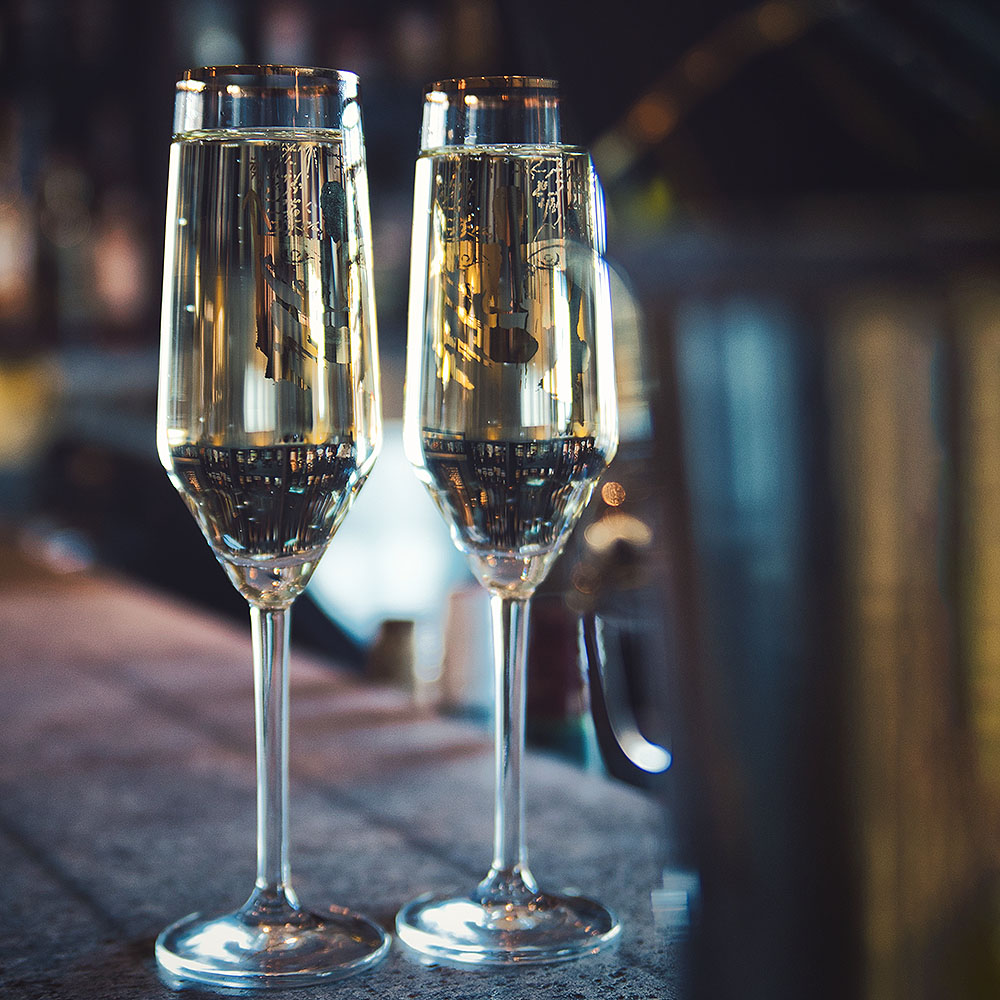 Champagneglas Slice of Life Gold 30 cl