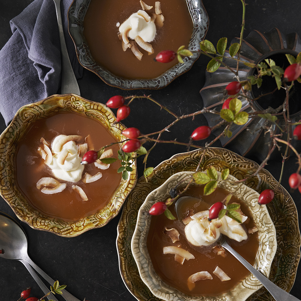 Arabesque Skål 17 cm Sand