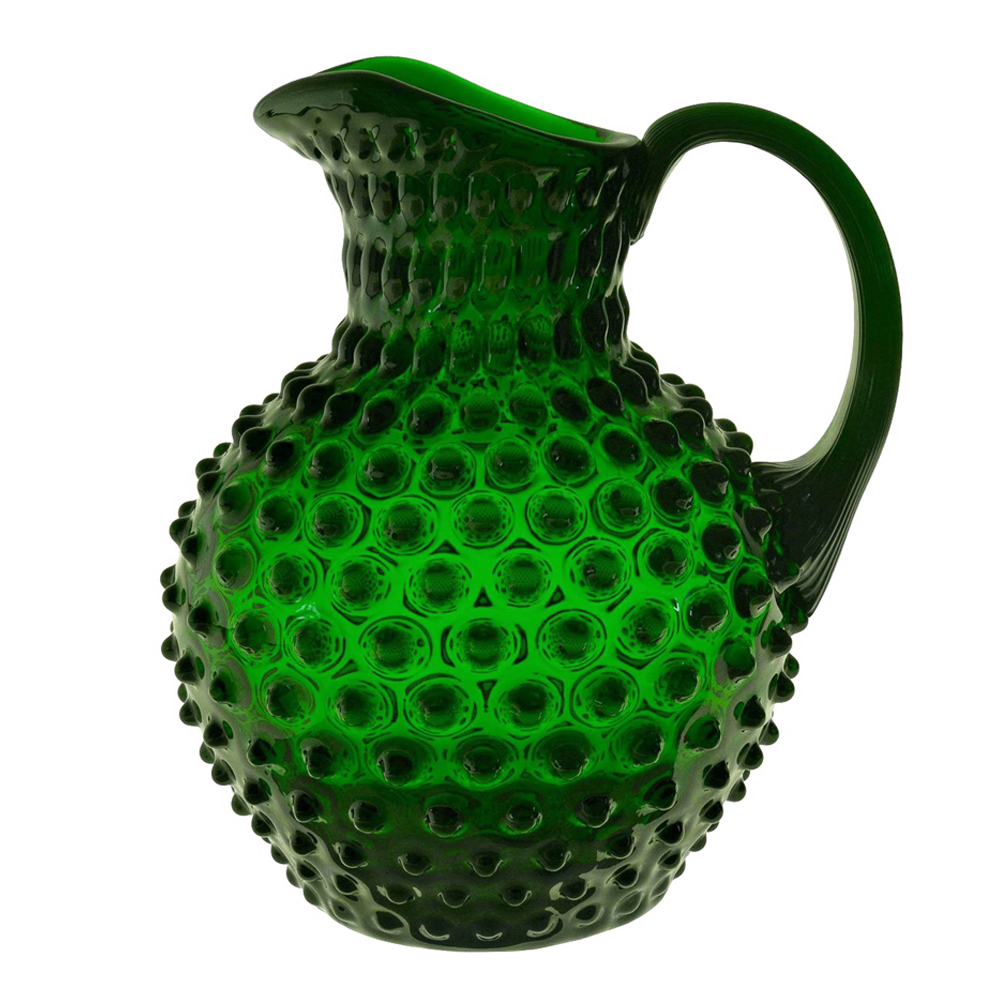 Hobnail Karaff 2 L Dark Green