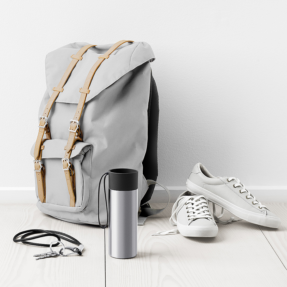 Mugg To Go 35 cl Grå