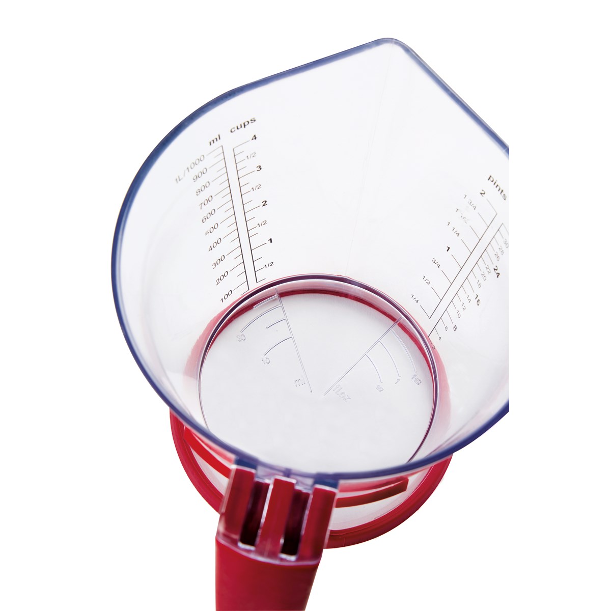 Tool Litermått 1L Klar/Röd