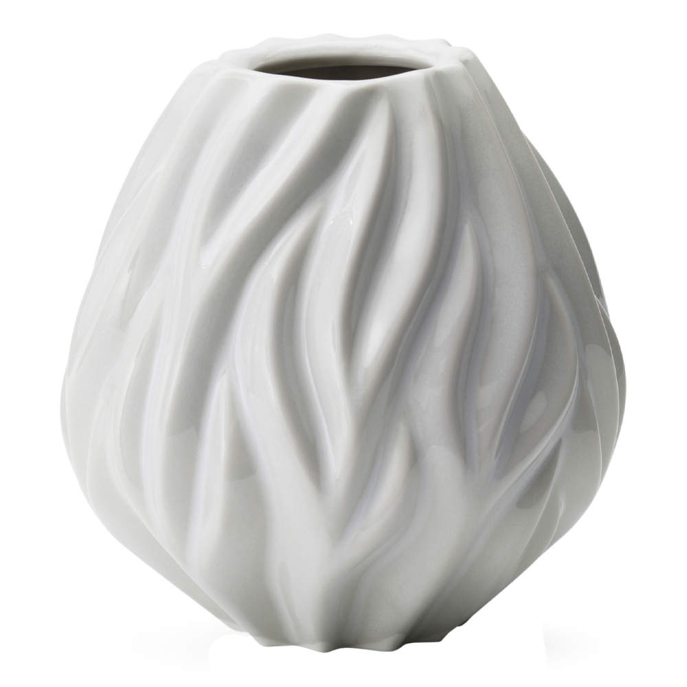 Flame Vas 15 cm Vit