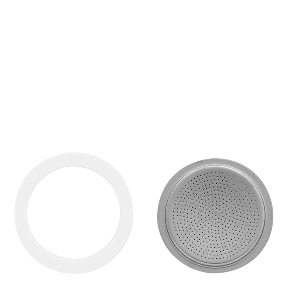 Silikonpackning + Filter Moka Induktion 2 Koppar