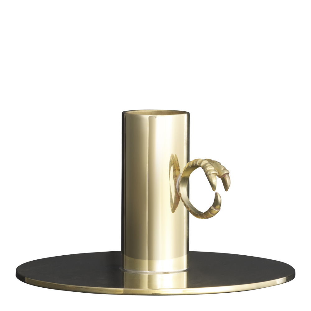 Claw Ljusstake ring 10,5 cm Mässing