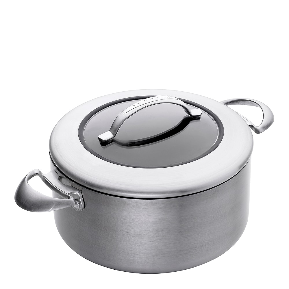 CTX Gryta med lock 4,8?L Rostfri