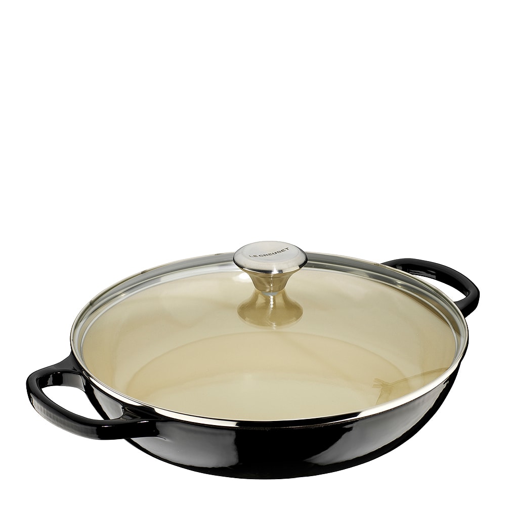Signature Buffétgryta med glaslock 3,5 L Svart