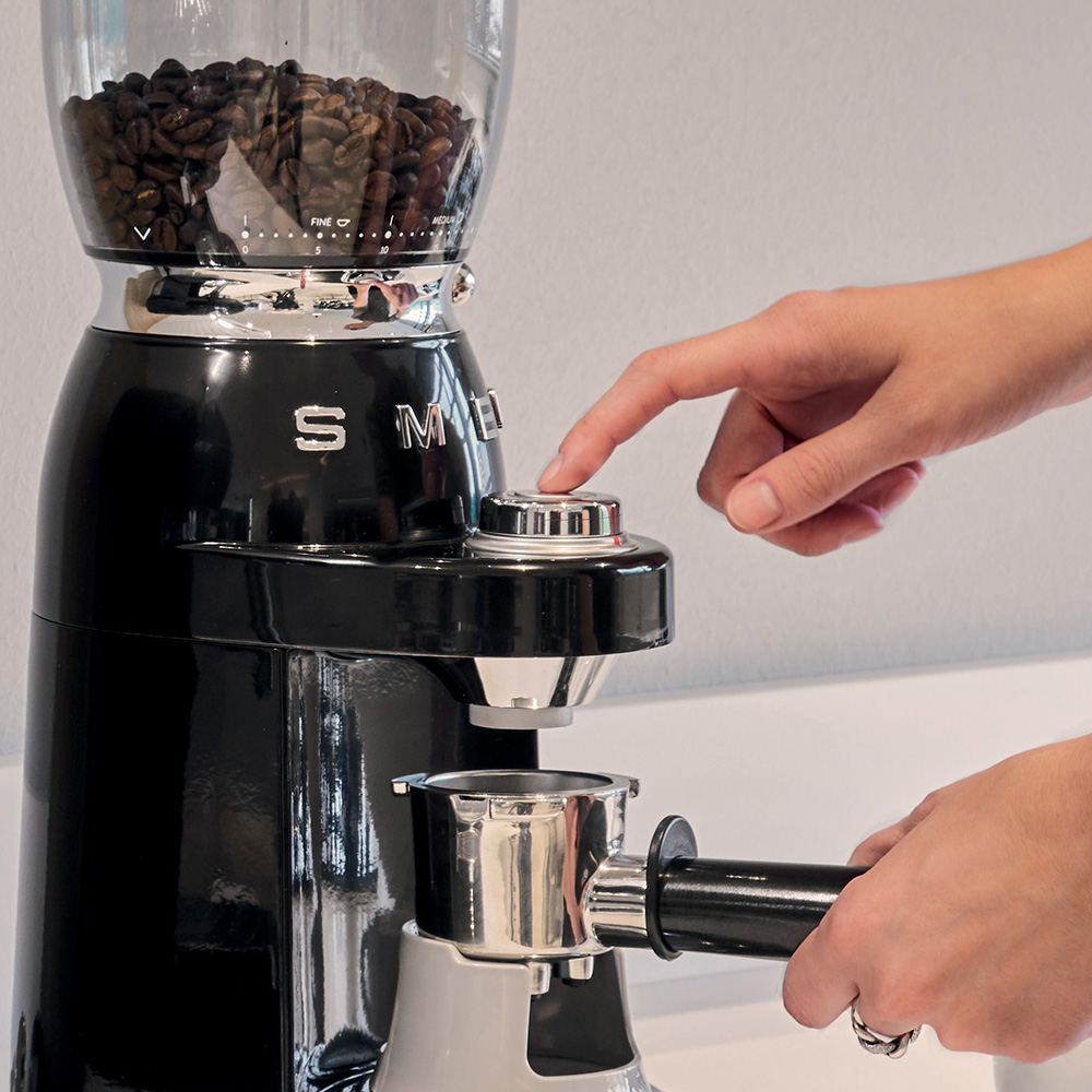 Smeg Kaffekvarn Svart