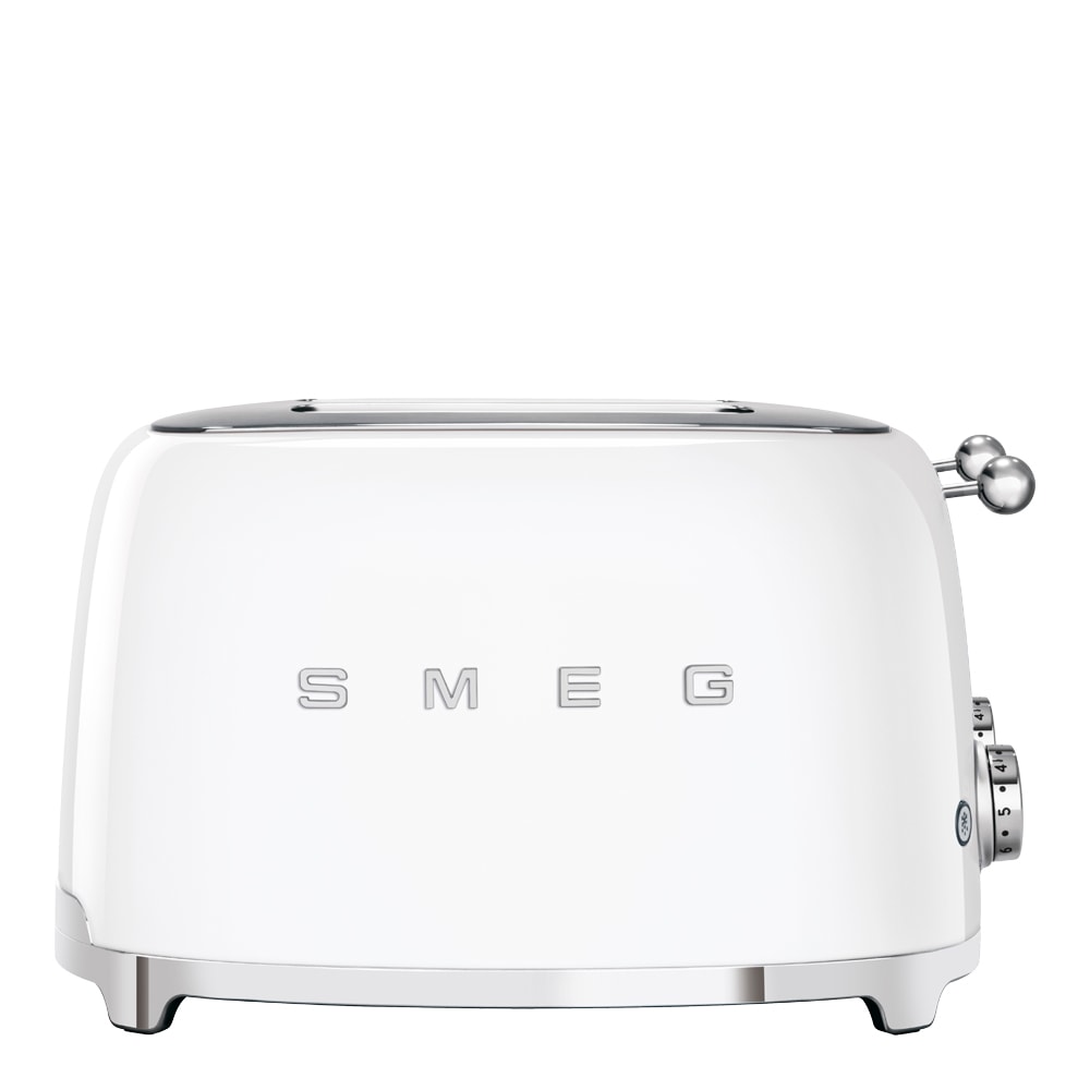 Smeg 50's style Brödrost 4 skivor kvadrat Vit