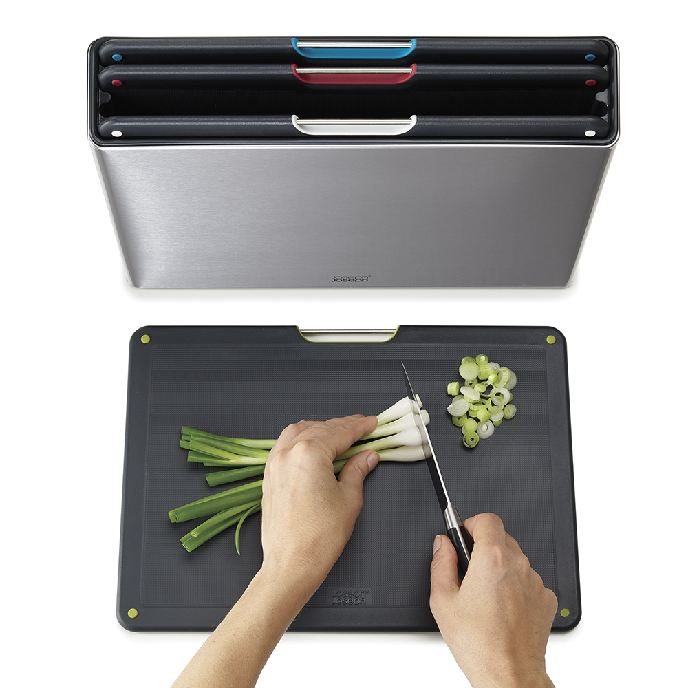 Folio Steel Skärbräda Set 35,5x26,5 cm Rostfritt Stål