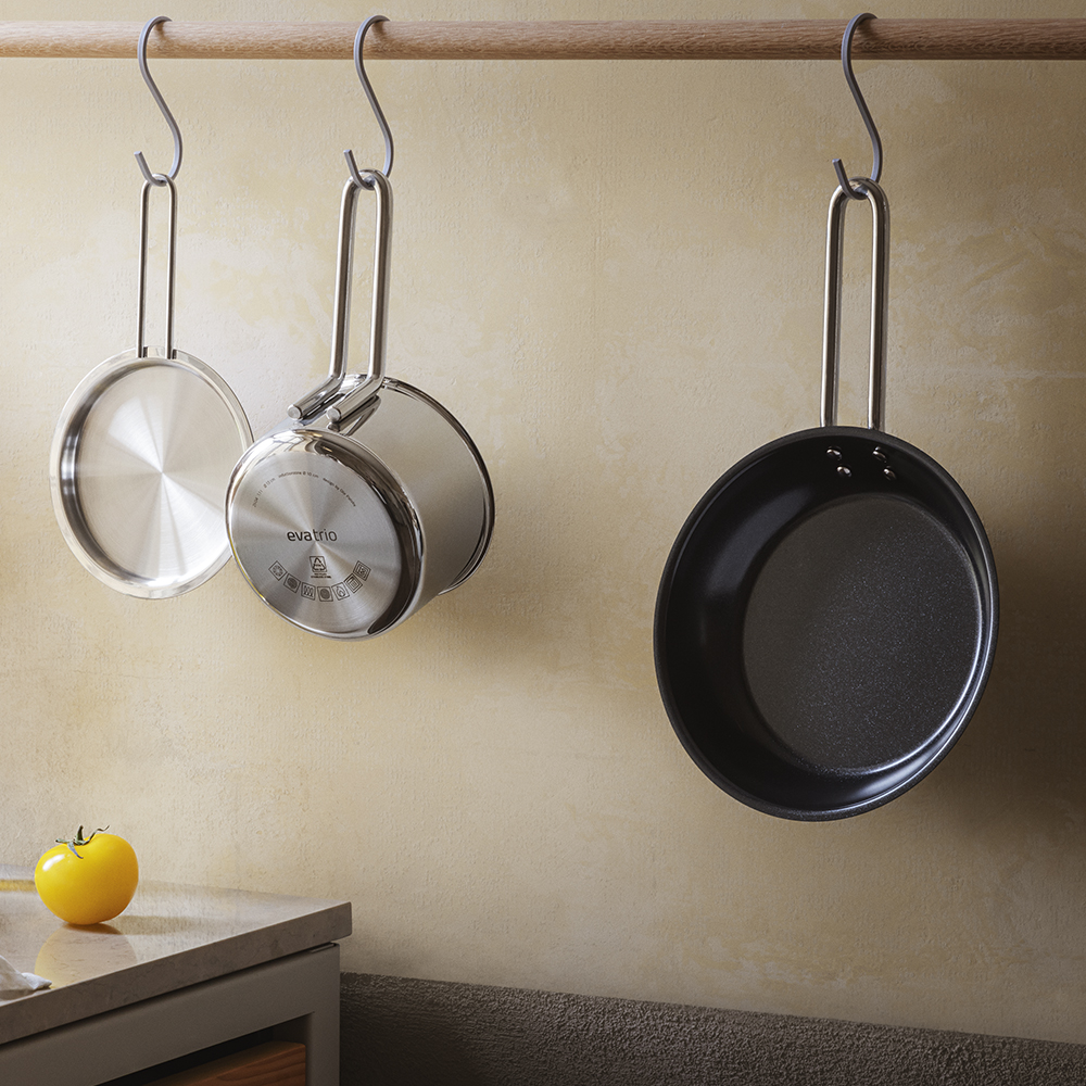 Eva Trio Kastrull i Återvunnet Stål 1,8 L