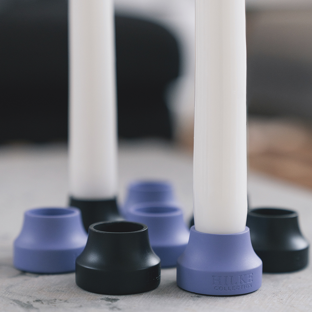 Piccolo No.2 Ljusstake Svart