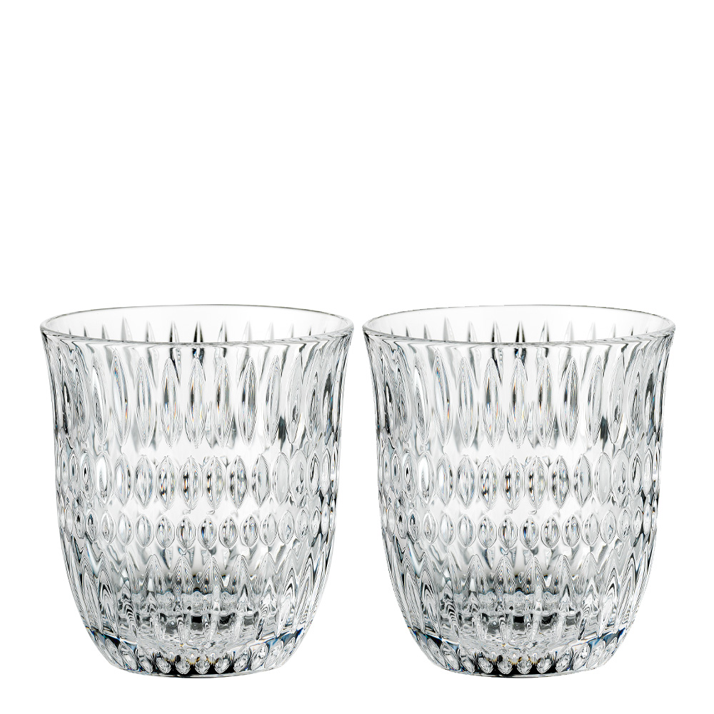 Ethno Cappuccinoglas 23,4 cl 2-pack Klar