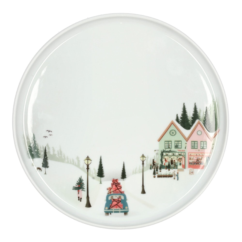 Vinter Tallrik 20 cm Vit