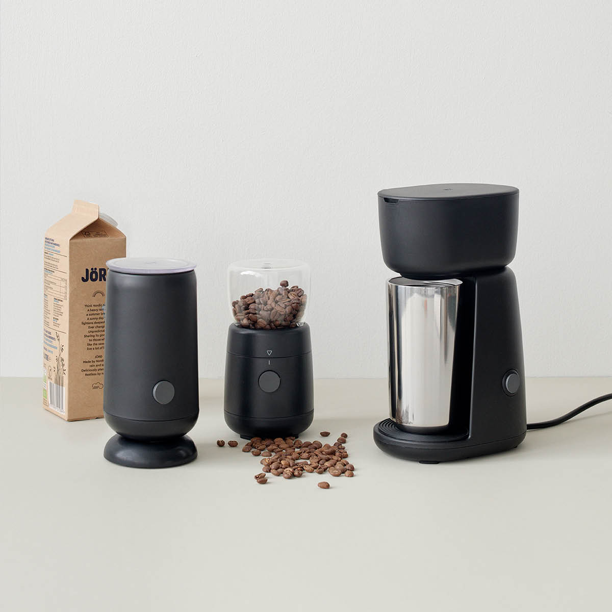 Foodie Single Cup Kaffebryggare Svart