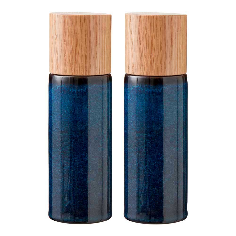 Bitz Salt- och pepparkvarn 17 cm Blå