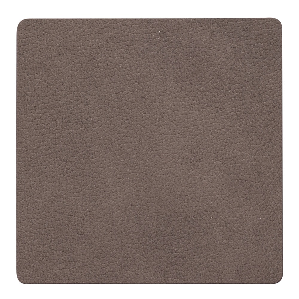 Nupo Square Glasunderlägg 10x10 cm Caviar