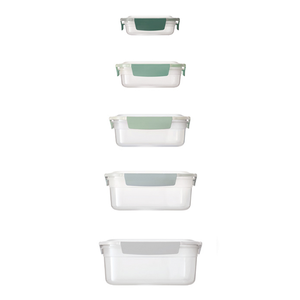 Nest Lock Sage Förvaringsbehållare 5 delar