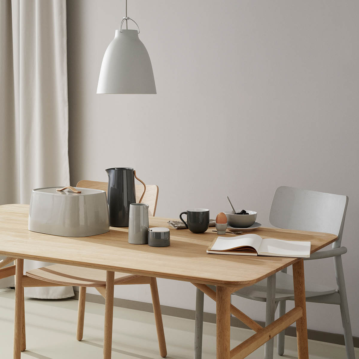 Danish Modern Emma Termoskanna Kaffe 1,2 L Grå