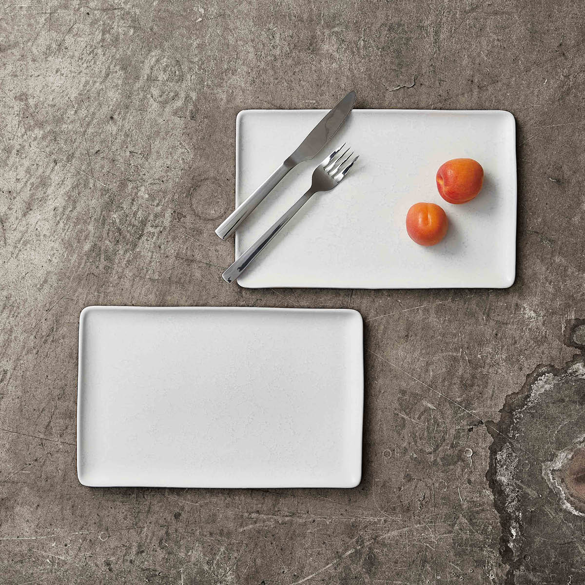Raw Crafted Arctic White Tallrik 31x20 cm