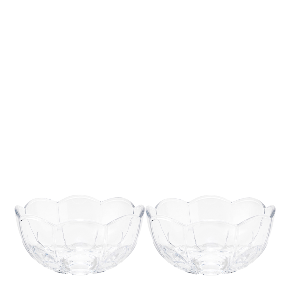 Lily Skål 13 cm 2-pack Klar