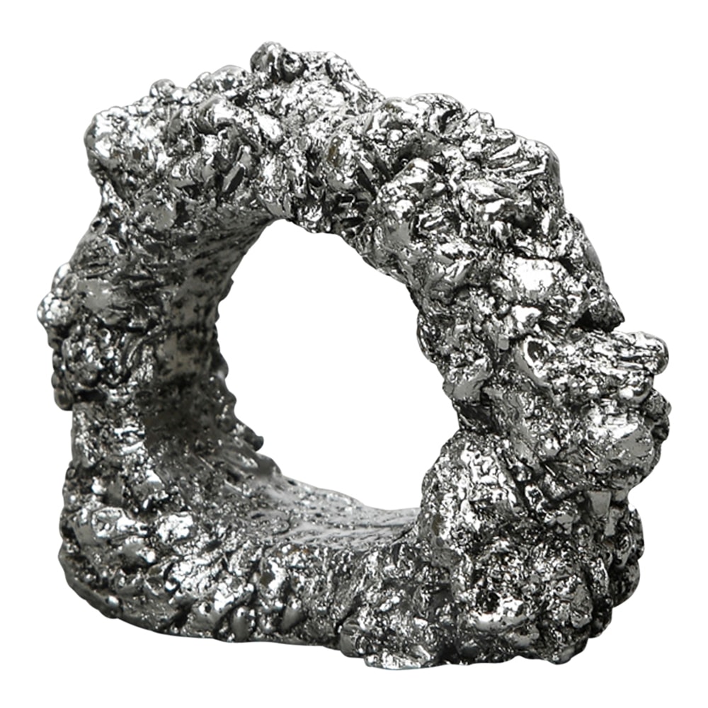 Minerale Servettring 6,5 cm Silver