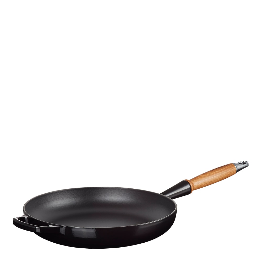 Signature Stekpanna med trähandtag 28 cm Svart