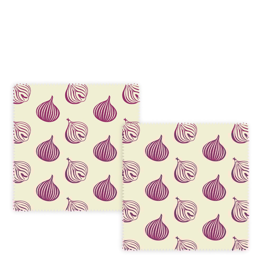 Bee's Wrap Biovaxpapper 2-pack Lökprint