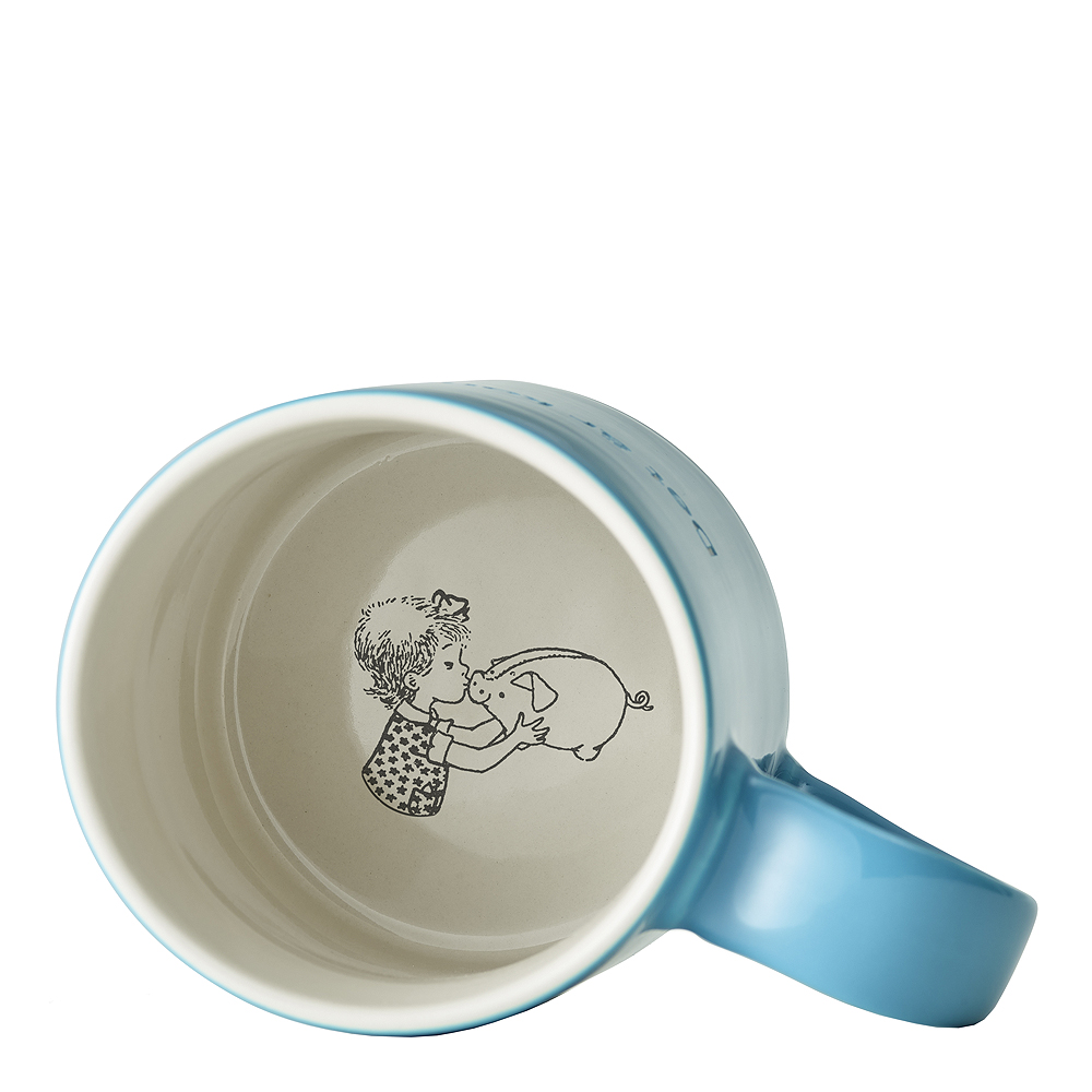 Astrid Lindgren Mugg Turkos Det är konstigt med mig