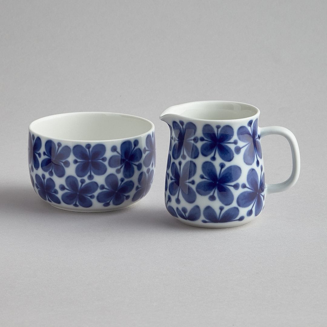 Mon Amie sockerskål och gräddkanna