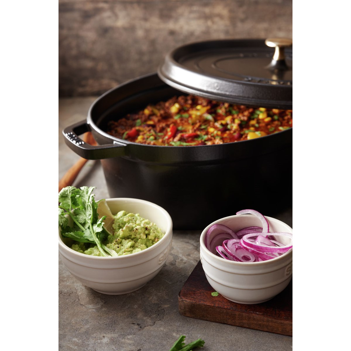 La cocotte Oval Gryta 5,5L Svart