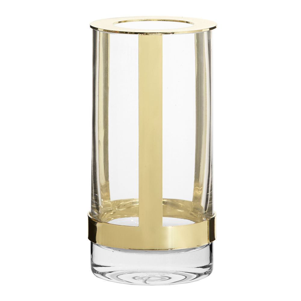 Hold Vas justerbar 15x8 cm Guld