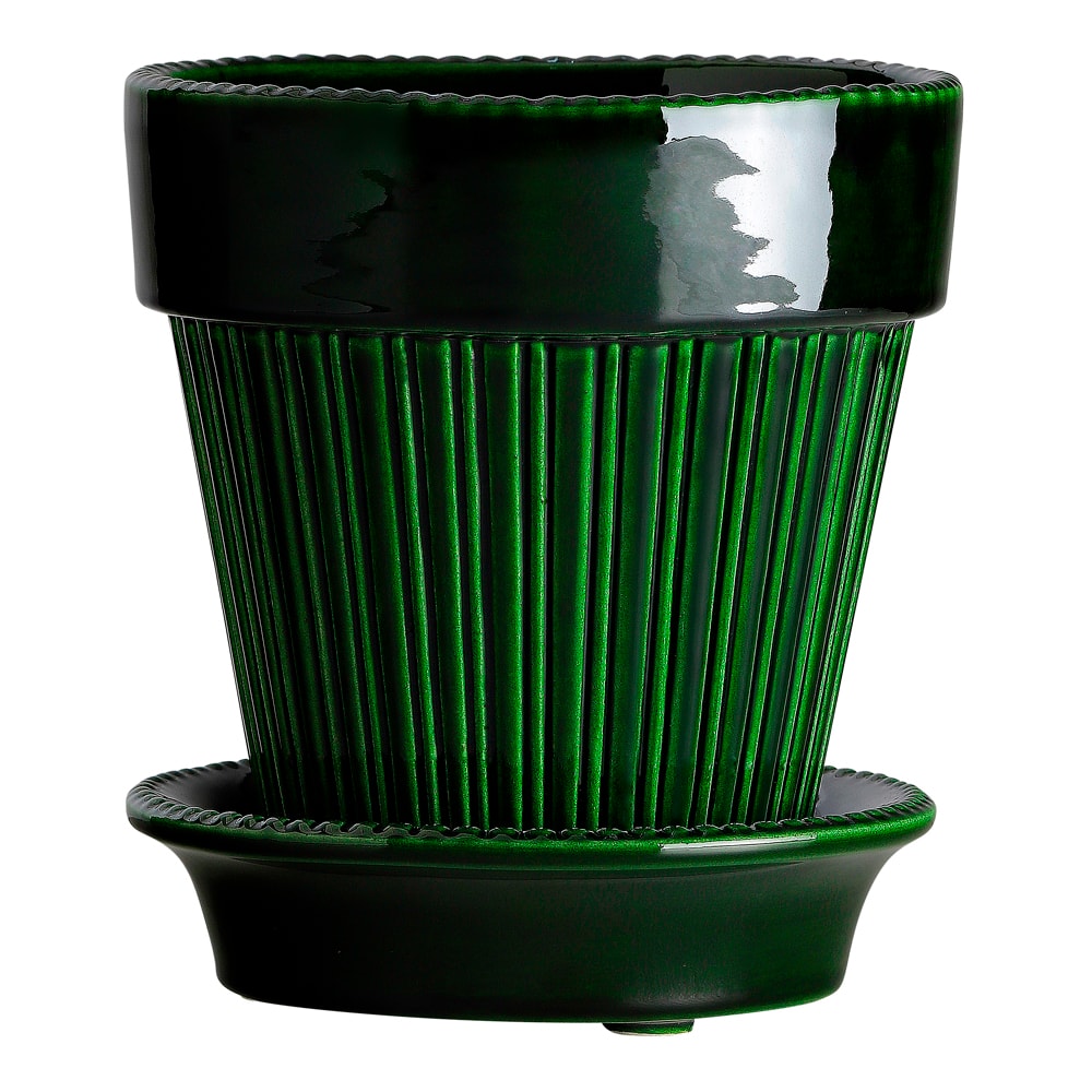 Simona Kruka/Fat 18 cm Grön emerald