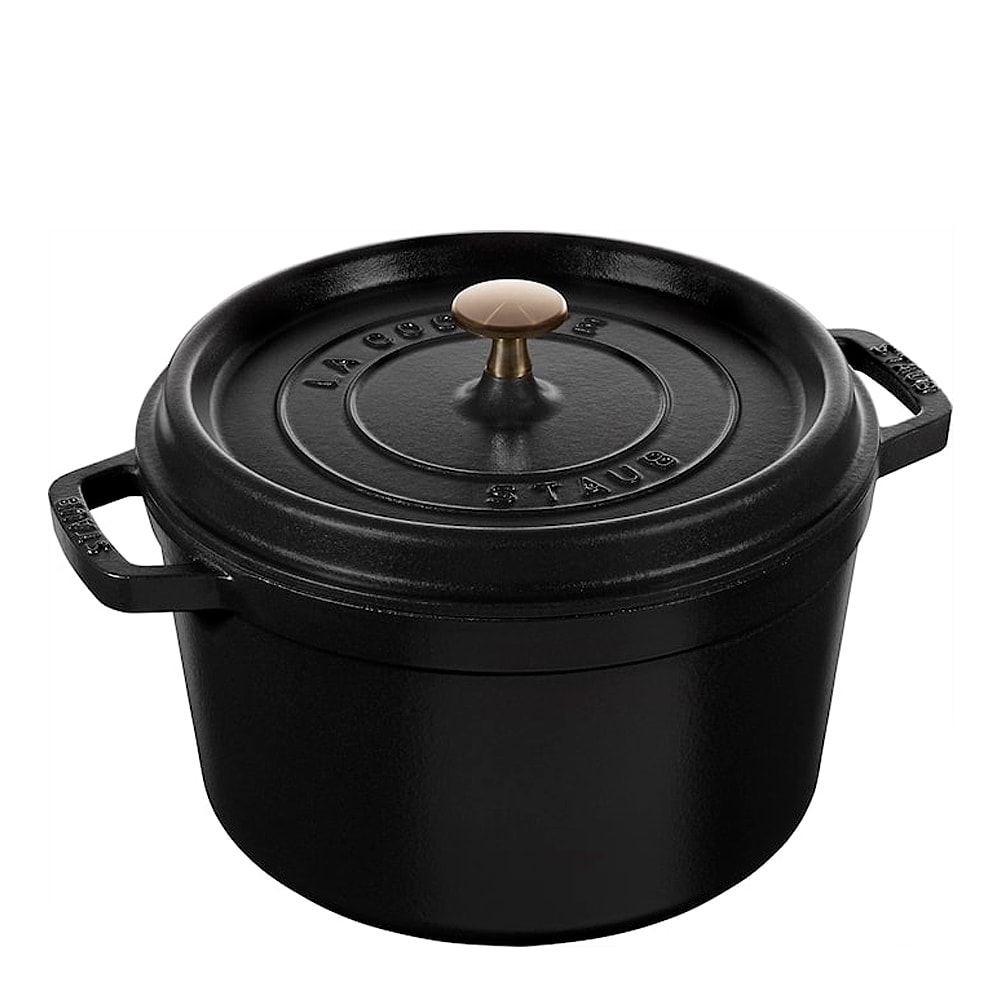 Gryta hög 4,8 L Svart