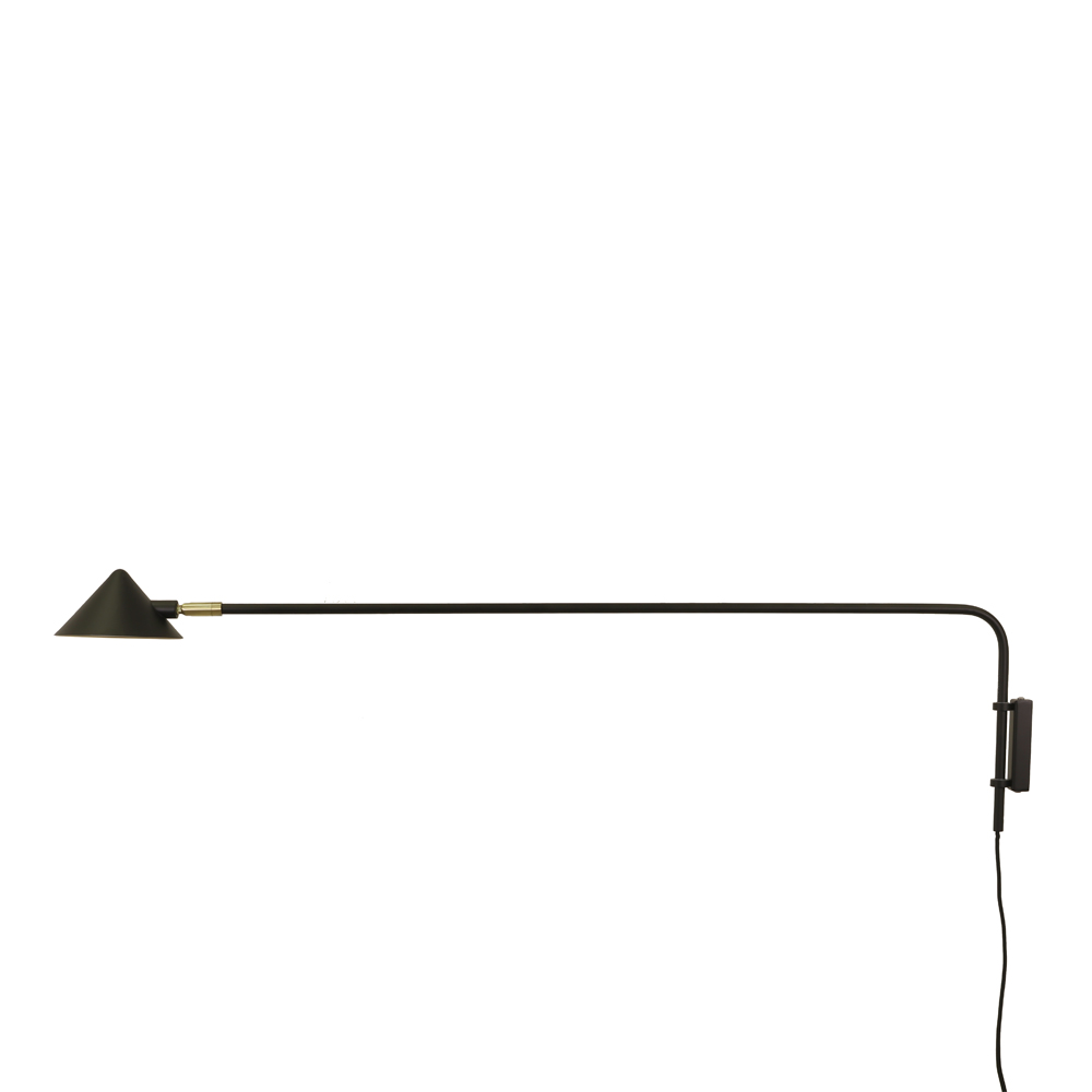 Kelly Vägglampa 112 cm Svart