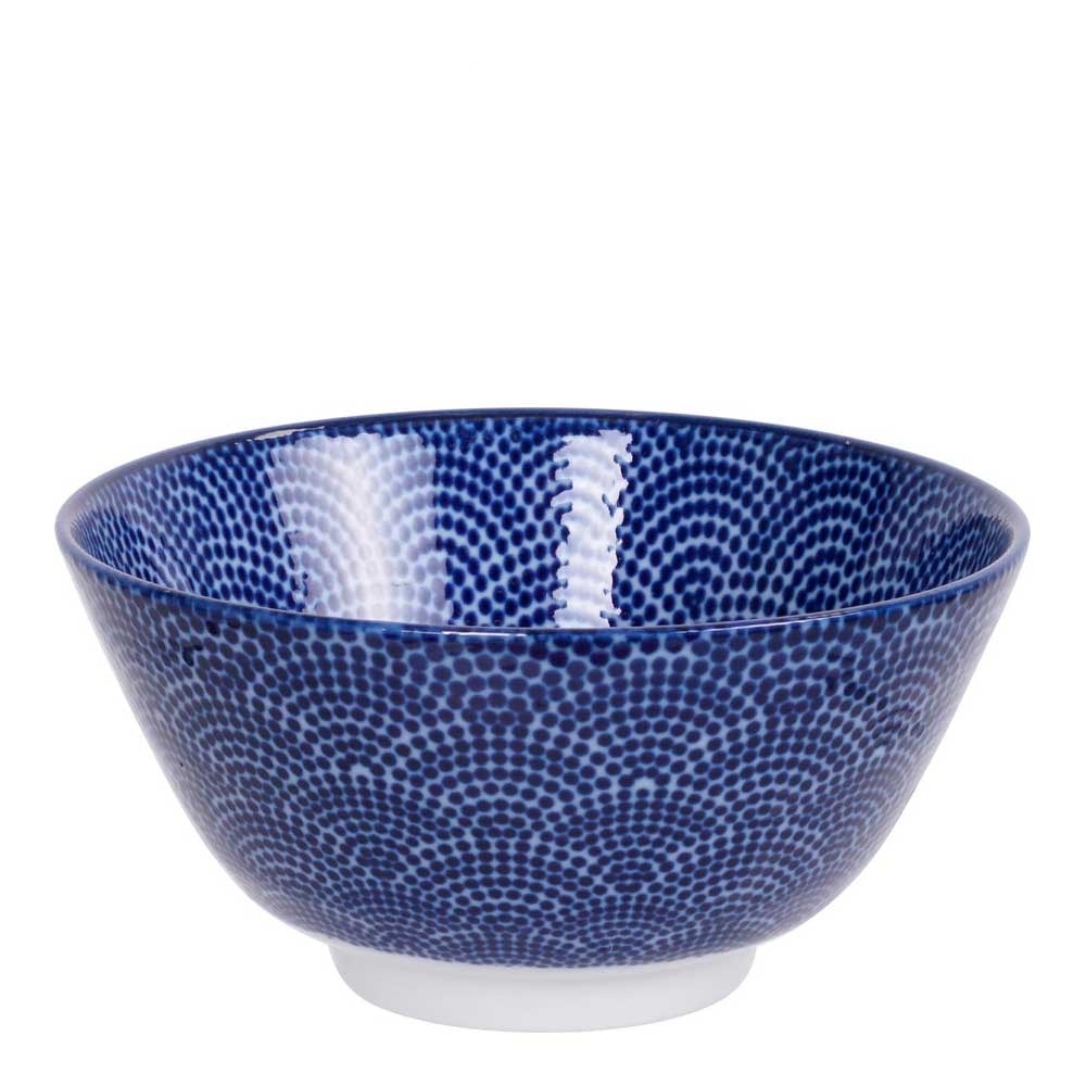 Nippon Blue Risskål Dots
