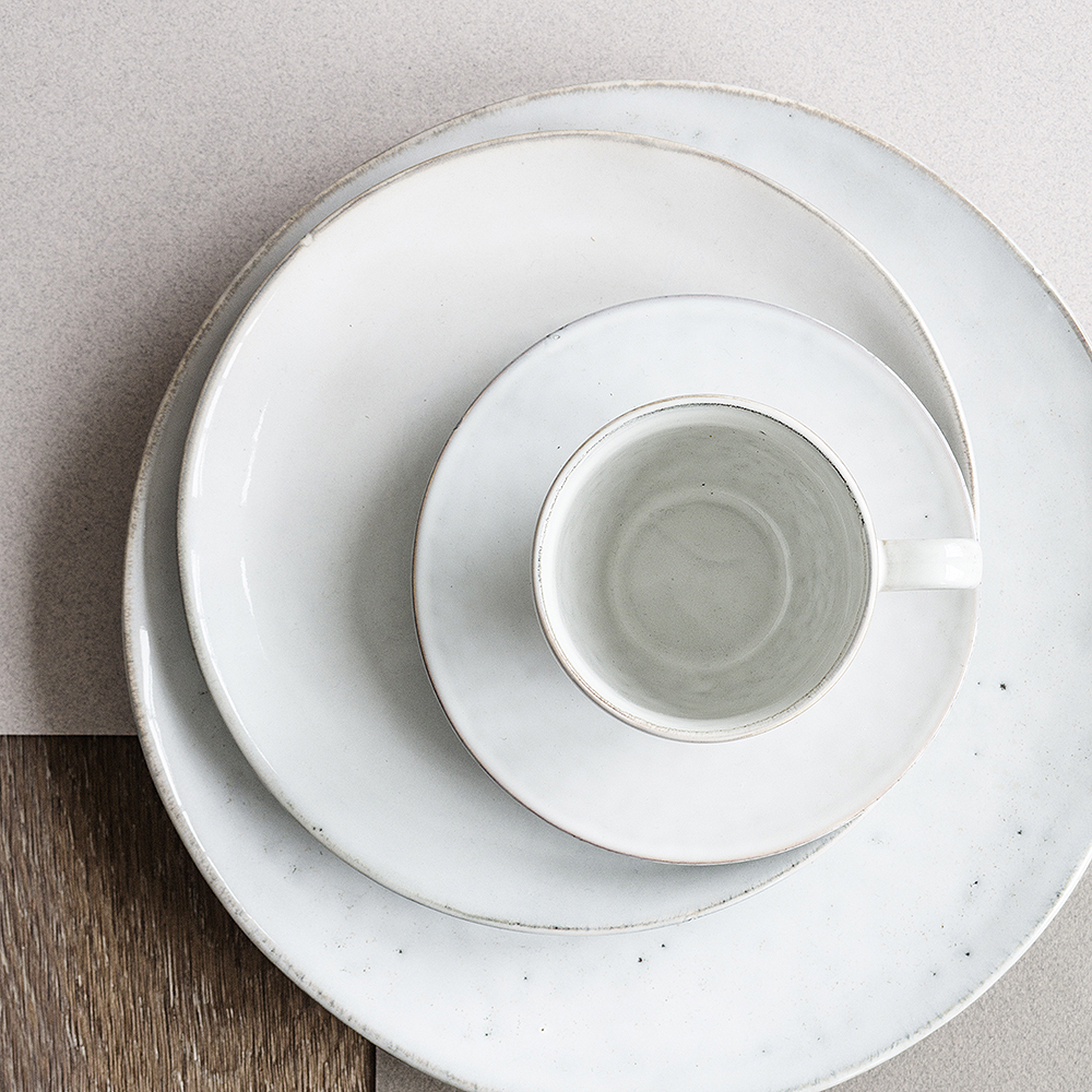 Nordic Sand Tallrik flat 31 cm Vit