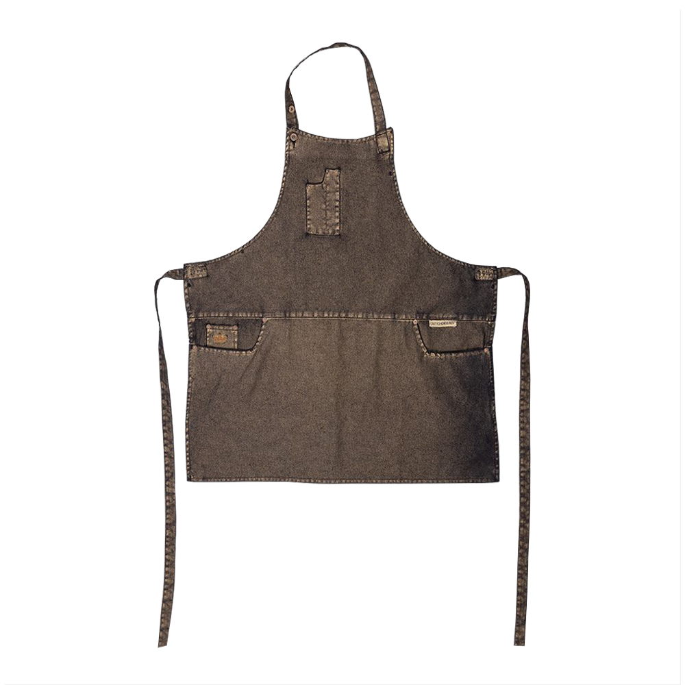 Förkläde Fem Fickor SlimFit Goldish Black