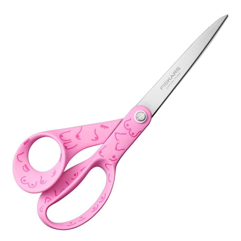 Fiskars x Rosa Bandet Universalsax 21 cm