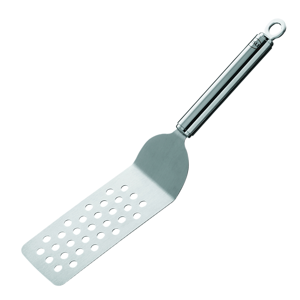 Stekspade med hål vinklad 31,5 cm