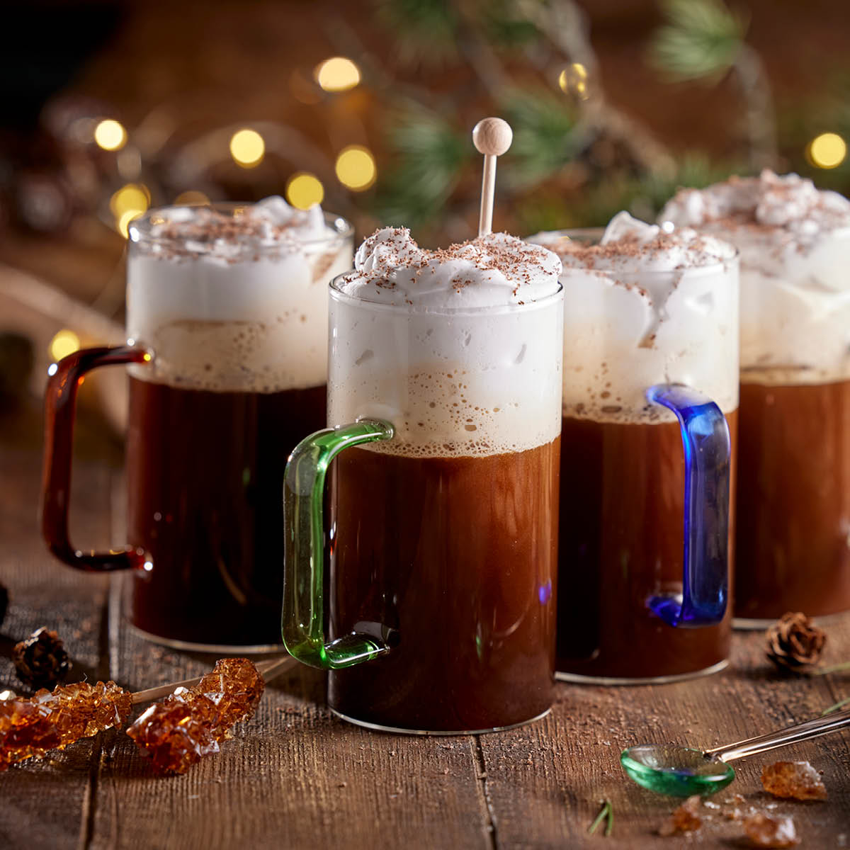 Torino Glasmugg 35 cl 4-pack Flerfärgad