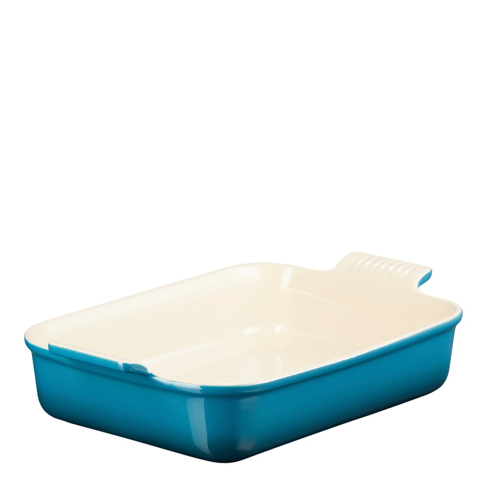 Heritage Rektangulär Form 19x15 cm Deep Teal