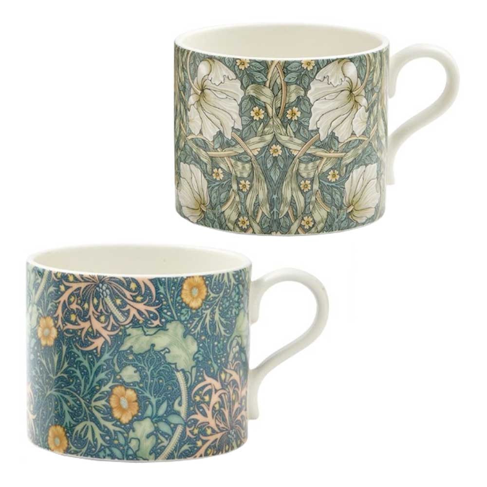 Pure Morris Mugg 2-pack Seaweed & Pimpernel