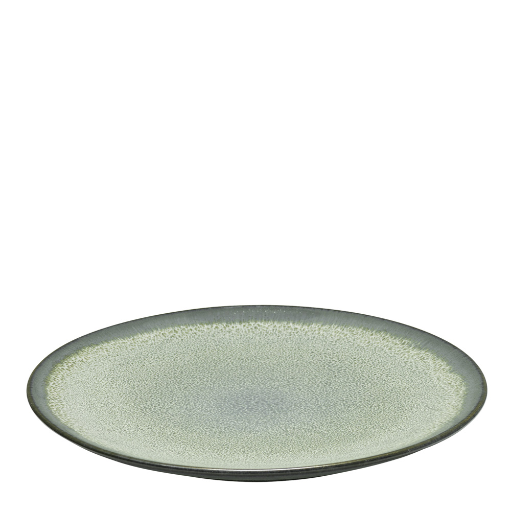 Tallrik 19.5 cm Lärka Grå-Grön