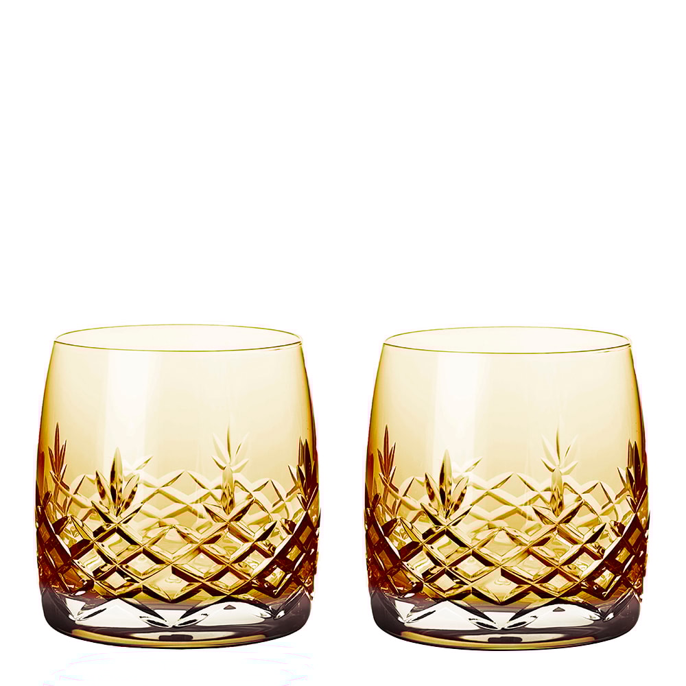Crispy Aqua Glas 23 cl 2-pack Gul
