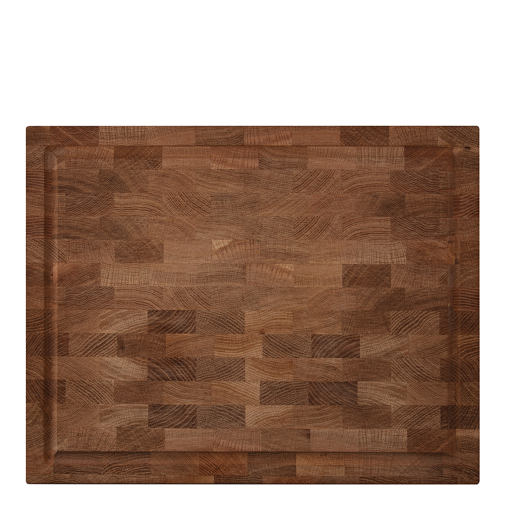 Signerat Skärbräda 46x36x4 cm Ek