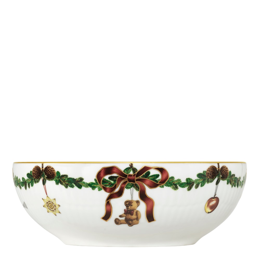 Star Fluted Christmas Skål 50 cl