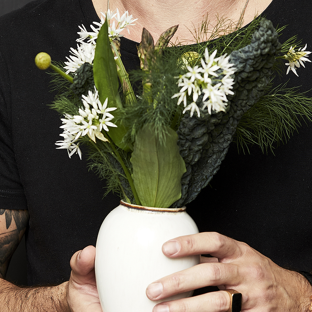 Keramikvas 12,5 cm Kräm